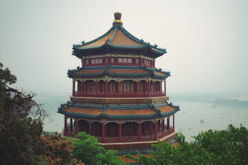 Photo of the summer palace of beijing China
