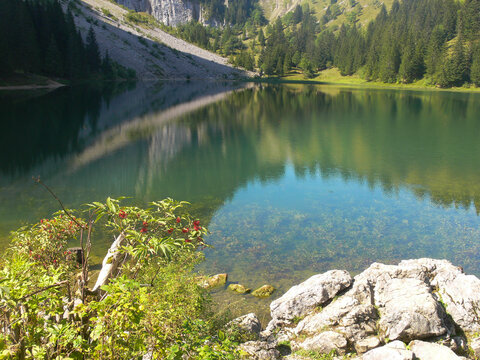 lac benit,mont saxonnex,haute savoie,france