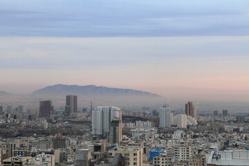 Fototapeta na wymiar Tehran Cityscape, Iran