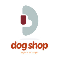 Pet Shop logo icon symbol template design