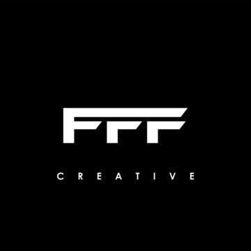 FFF Letter Initial Logo Design Template Vector Illustration
