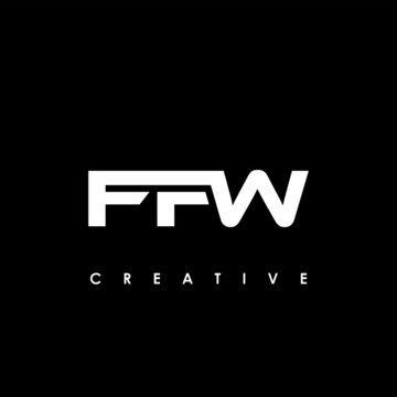 FFW Letter Initial Logo Design Template Vector Illustration