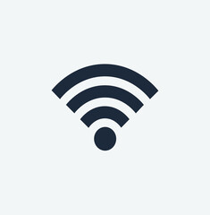 Isolated Wifi Icon. Concept of connectivity and communication. 
