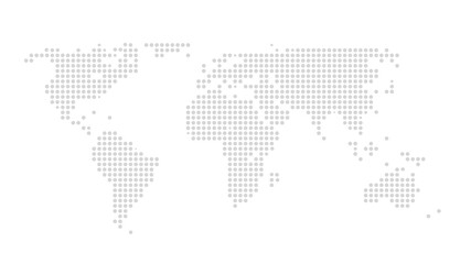 mappa, mondo, pixel, informatica, digitale © xyz+