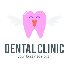 Dental Clinic logo icon symbol design template