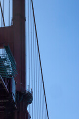 Naklejka premium Golden Gate bridge in California