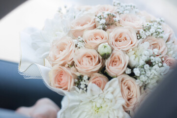 wedding bouquet of flowers