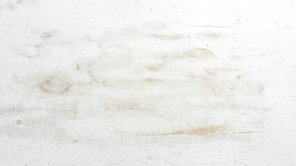 White wooden background. Top view. Free copy space.