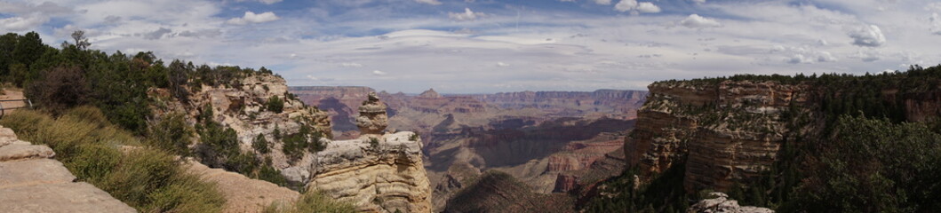 GRAND CANYON SOUTH RIM ARIZONA PANORAMA