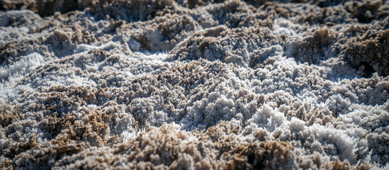 Badwater Basin Salt CU - Death Valley National Park