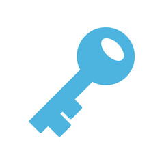 key icon flat vector logo design trendy