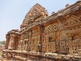 Group of Monuments at Pattadakal ,UNESCO World Heritage  site,Karnataka,india