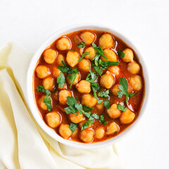 Crispy roasted chickpeas