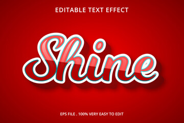 Text effect for cool futuristic effect Premium template