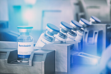  Remdesivir vials antiviral drug