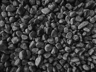  Black pebble  background