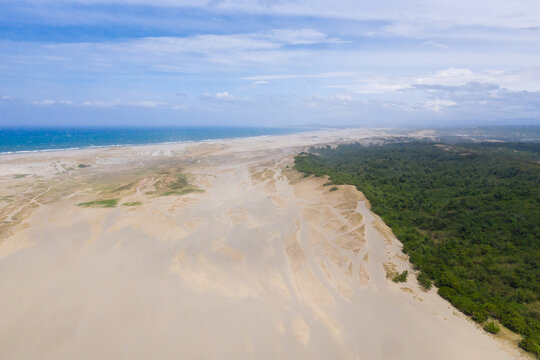 The Sand Dunes of Paoay, Ilocos norte, Philippines.