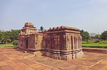 Fototapeta premium Aihole temple complex in Bagalkot,karnataka,india