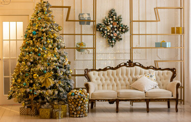 decorated christmas tree