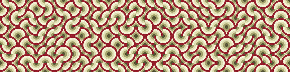 Abstract Geometric Pattern generative computational art illustration