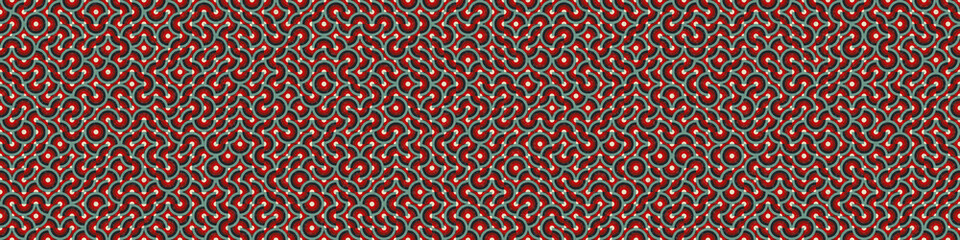 Abstract Geometric Pattern generative computational art illustration