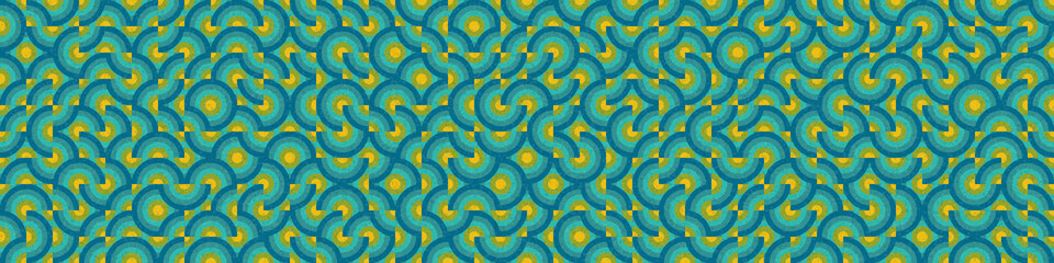 Abstract Geometric Pattern generative computational art illustration