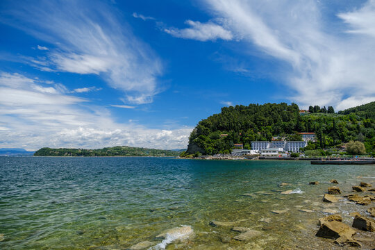 Green Fiesa bay on Slovenian Adriatic coast