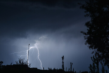 Street Light Lightning