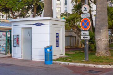 Toilet at Croisette Cannes France