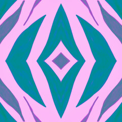 Seamless Animal Fur. Fashion Wild Texture. Green 