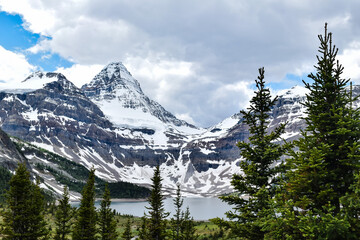 View on Mount Assiniboine 