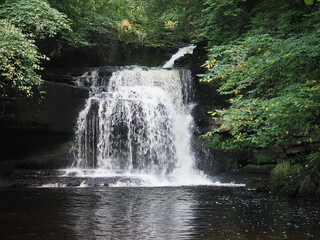 waterfall in yorkshire dales