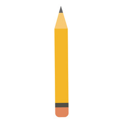 Isolated pencil yellow labour day icon- Vector