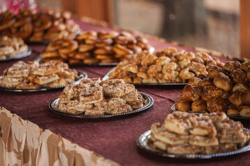 desert plates palates cakes cookies 