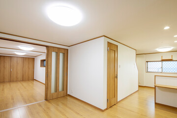 リフォームしたマイホームのリビング