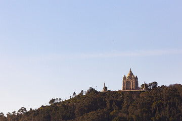Obraz premium Viana do Castelo Santuário de Santa Luzia BROTHERHOOD OF SANTA LUZIA Templo-Monumento De Santa Luzia