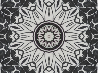 Black and White Design, Background Motif