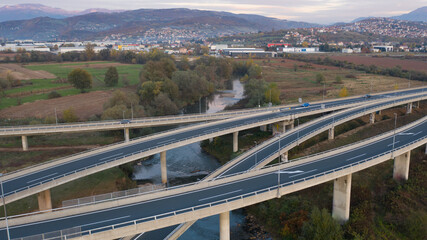 Highyway road bridge