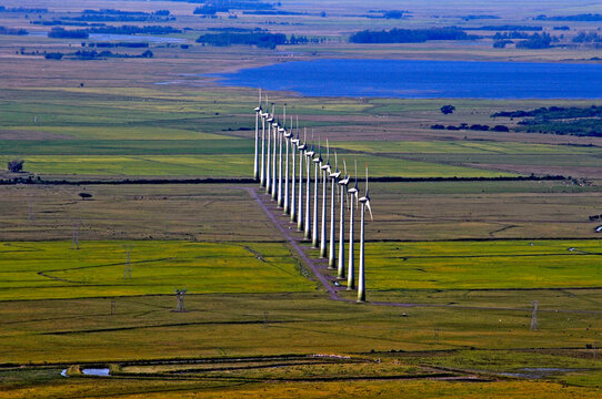 Usina E&oacute;lica de Os&oacute;rio. Rio Grande do Sul. Brasil