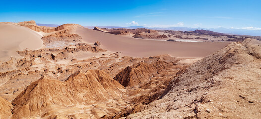 Valle de la Luna no Deserto do Atacama