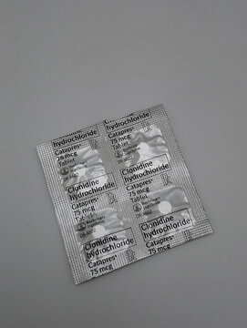 Clonidine hydrochloride catapres tablet in Manila, Philippines