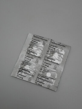 Clonidine hydrochloride catapres tablet in Manila, Philippines
