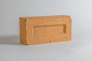 Tabique o ladrillo usado para la construcción, ladrillo rojo recocido