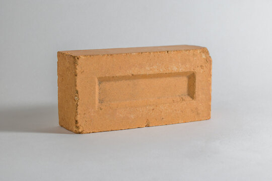 Tabique o ladrillo usado para la construcci&oacute;n, ladrillo rojo recocido