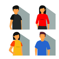 a collection of pictures of young people