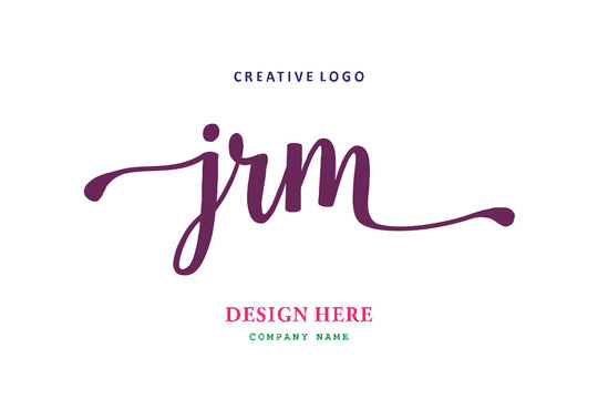 JRM lettering logo is simple, easy to understand and authoritative