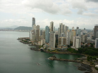 Fototapeta premium Panama City, Panama view. circa 2010