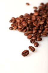 Naklejka premium Coffee Beans - isolated image