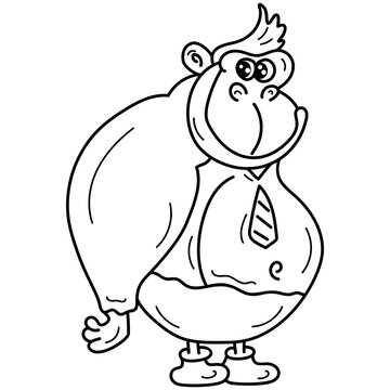 Gorilla Animal Cartoon