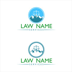 logo template for the field of law
